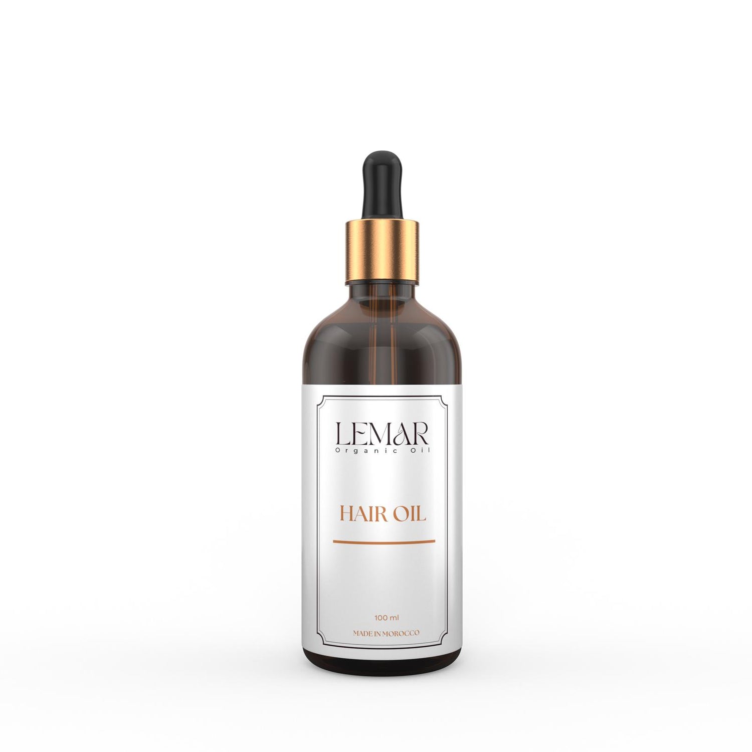 Lemar Organic Hair Oil for Nourished, Shiny Hair