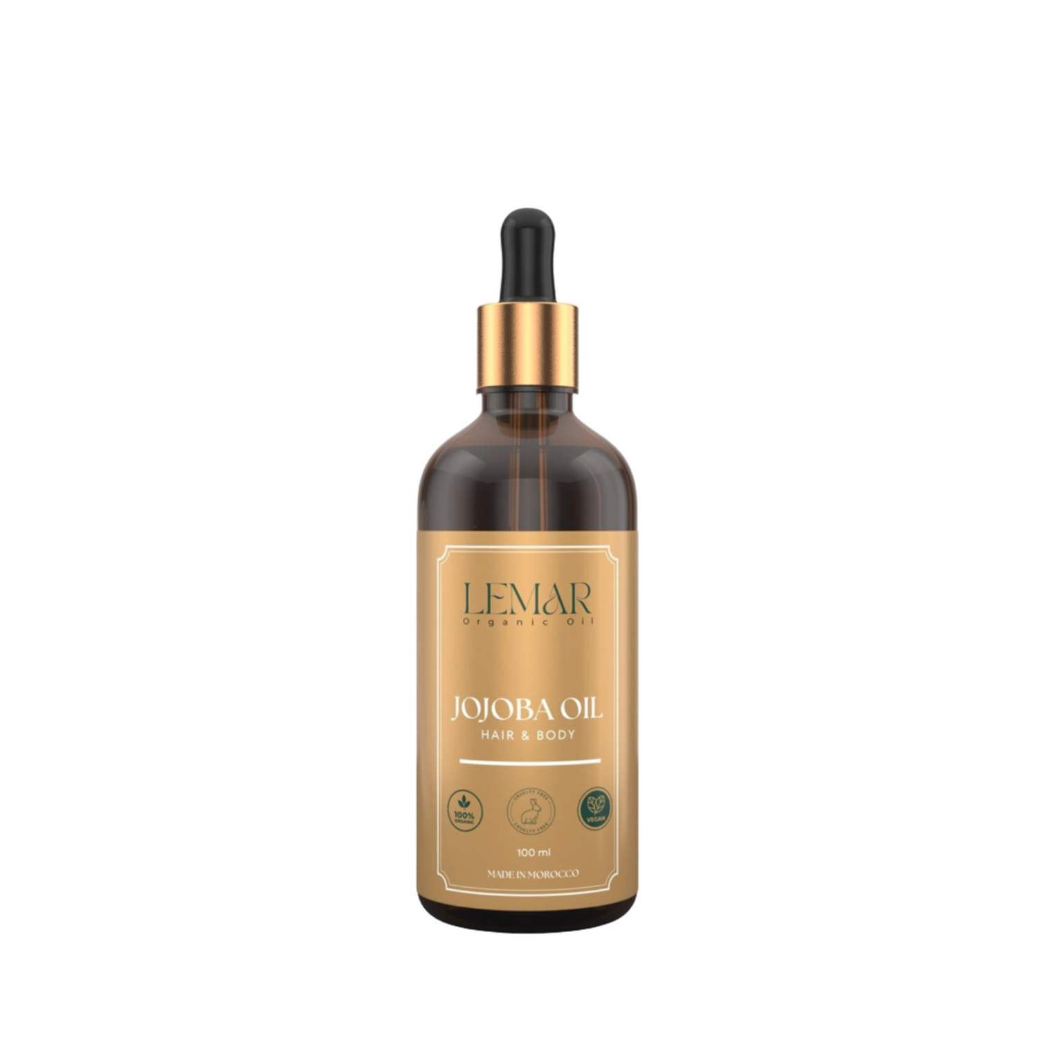 Lemar 100% Pure Jojoba Oil for Hair & Body